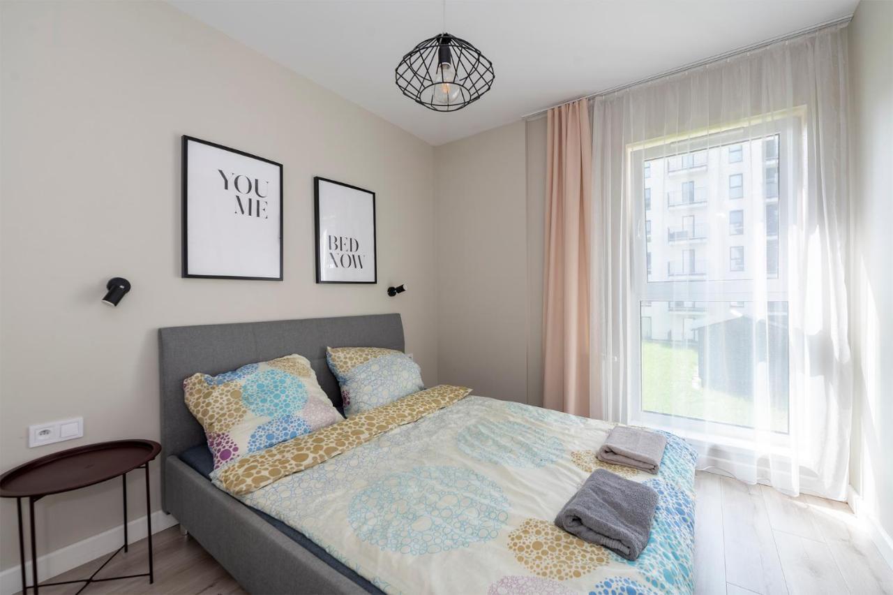 Luxury In City -7- Bright-Secured-Freeparking Лодзь Экстерьер фото