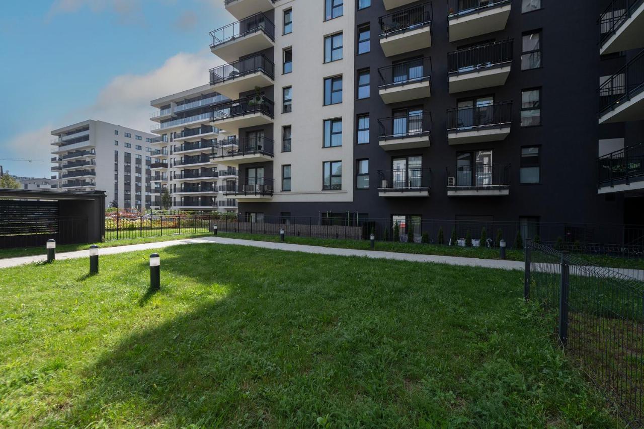 Luxury In City -7- Bright-Secured-Freeparking Лодзь Экстерьер фото